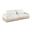 Turin 95.5 Inch Chenille Fabric Upholstered 2-Piece Modular Sofa In Cream