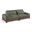 Turin 95.5 Inch Chenille Fabric Upholstered 2-Piece Modular Sofa In Green