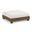 Turin Chenille Fabric Upholstered Modular Ottoman In Cream
