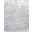 Turkish Starburst Design Area Rug- 3' x 5' In White and Grey