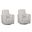 Turner Manual Swivel Glider Recliner Set of 2 In Mascarpone