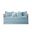 Tuscany 6 Piece Reversible Scalloped Edge Daybed Cover Set In Blue