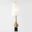 Twig Bulb Floor Lamp In Brass