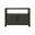 Two Door Console In Black