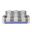 U8000 Power Reclining Sofa with Reading Light and LED Light In Grey