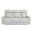 U8611 Blanche Power Reclining Sofa with PHR and LED In Silver