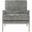 Umar Accent Chair In Gray