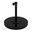 Umbrella Base with Steel Cover In Black