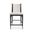 Unity Dark Counter Stool In Black
