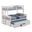 University Twin Over Full Bunk Bed In White