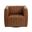Upholstered Accent Chair In Brown