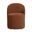 Upholstered Dining Chairs with Castors Set of 2 In Red