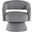 Upton Swivel Chair In Dark Gray