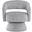 Upton Swivel Chair In Gray