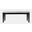 Urban Icon 45 Inch Upholstered Dining Bench In Black