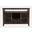Urban Icon 48 Inch Buffet Server with Wine Rack and Stemware Rack In Merlot