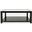 Urban Icon Rectangular Glass Inlay Coffee Table In Black
