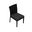 Urbana Dining Side Chair In Canvas Charcoal and Coffee Bean