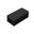 Urbana Double Ottoman In Canvas Charcoal and Coffee Bean