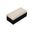 Urbana Double Ottoman In Canvas Flax and Coffee Bean