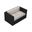Urbana Loveseat In Cast Silver and Coffee Bean