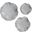 Uttermost Abella Ceramic Wall Decor Set Of 3 In White