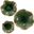 Uttermost Abella Green Ceramic Wall Decor Set Of 3