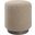 Uttermost Avila Latte Round Ottoman