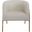 Uttermost Jacobsen Off White Shearling Accent Chair