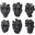 Uttermost Self-Portrait Metallic Wall Decor Set Of 6