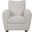 Uttermost Teddy White Shearling Accent Chair
