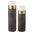 Uttermost Wessex Gray Candleholders Set Of 2