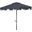 Uv Resistant Zimmerman 9 Ft Crank Market Push Button Tilt Umbrella with Flap in Navy