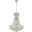 Primo 24" Chrome 14 Light Chandelier With Clear Royal Cut Crystal Trim