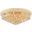 Primo 24" Gold 12 Light Flush Mount With Clear Royal Cut Crystal Trim