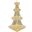 Primo 54" Gold 48 Light Chandelier With Clear Royal Cut Crystal Trim