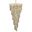 Spiral 22" Gold 18 Light Chandelier With Clear Royal Cut Crystal Trim