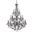V2015g36dbRc St Francis 36" Dark Bronze 24 Light Chandelier With Clear Royal Cut Crystal Trim