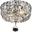 Tranquil 8" Chrome 2 Light Flush Mount With Clear Royal Cut Crystal Trim