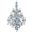 V7825g43cRc Verona 43" Chrome 25 Light Chandelier With Clear Royal Cut Crystal Trim