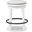 Valebeck Beige And White Swivel Counter Height Stool