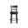 Valebeck Black Counter Height Barstool