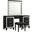 Valentino Black Vanity Table