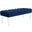 Valet Navy Performance Velvet Bench