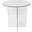 Valore Acrylic Coffee Table with White Top