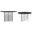 Valore Acrylic Occasional Table Set In Black
