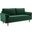 Valour Green Performance Velvet Sofa