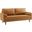 Valour Leather Sofa In Tan