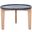 Valton Side Table in Natural and Black