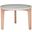 Valton Side Table in Natural and Light Grey